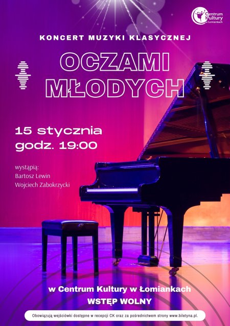 Koncert muzyki klasycznej - Oczami Młodych - koncert