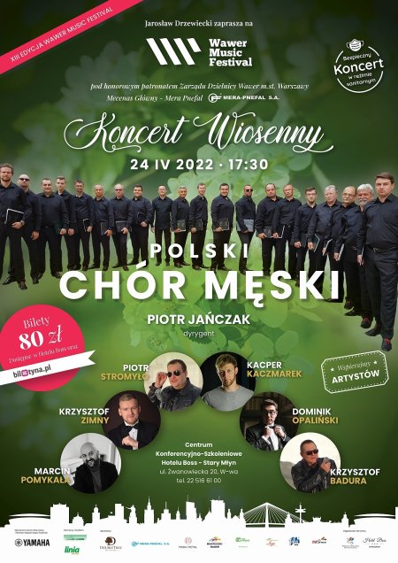 Polski Chór Męski - Koncert Wiosenny - Wawer Music Festival - koncert