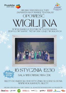 Opowieść Wigilijna - Teatr MASKA - Bilety na spektakl teatralny