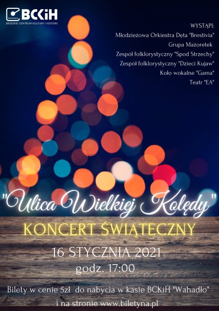 Koncert Świąteczny "Ulica Wielkiej Kolędy" - spektakl