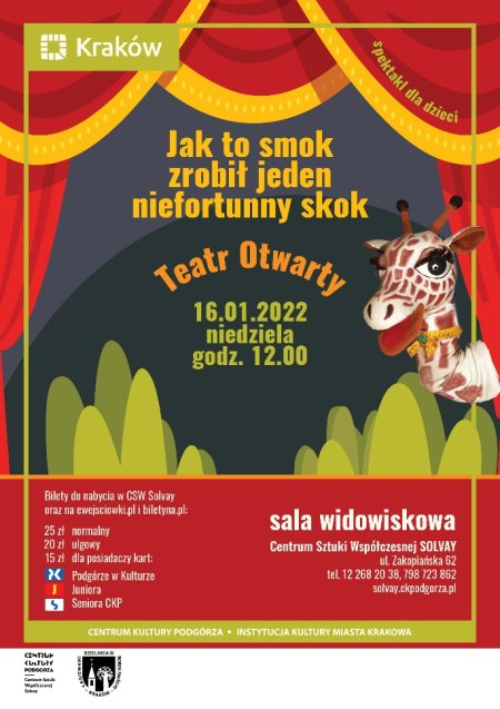 Jak to smok zrobił jeden niefortunny skok - Teatr Otwarty - spektakl