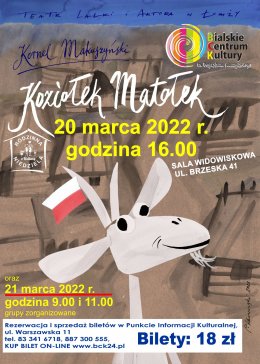 Koziołek Matołek - Bilety na spektakl teatralny