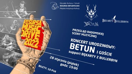 Resusa Music Drive: Betun i Goście - koncert urodzinowy - koncert