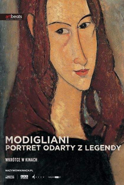 Plakat Modigliani: portret odarty z legendy 89747