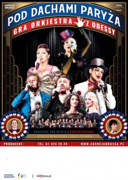 Grand Orkiestra z Odessy "Pod Dachami Paryża" - Bilety na spektakl teatralny