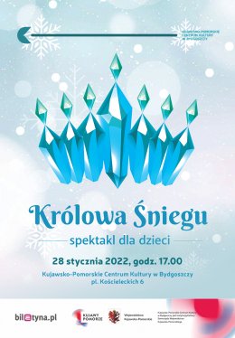 Królowa Śniegu w wyk. grupy Młynek do kawy - Bilety na wydarzenie dla dzieci