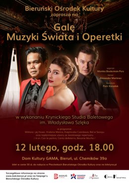 Gala Muzyki Świata i Operetki - Bilety na koncert