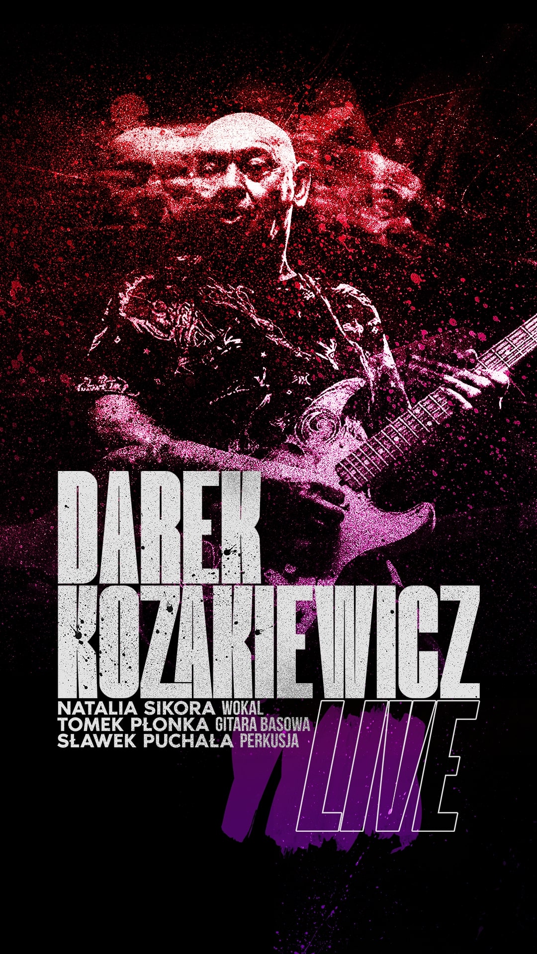 Plakat Darek Kozakiewicz LIVE 56811