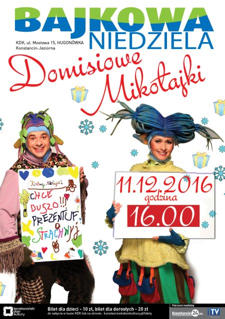 Domisiowe Mikołajki - dla dzieci