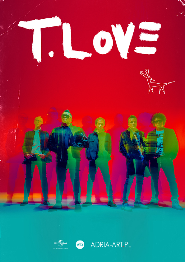 Plakat T.Love - trasa koncertowa HAU! HAU! 44470