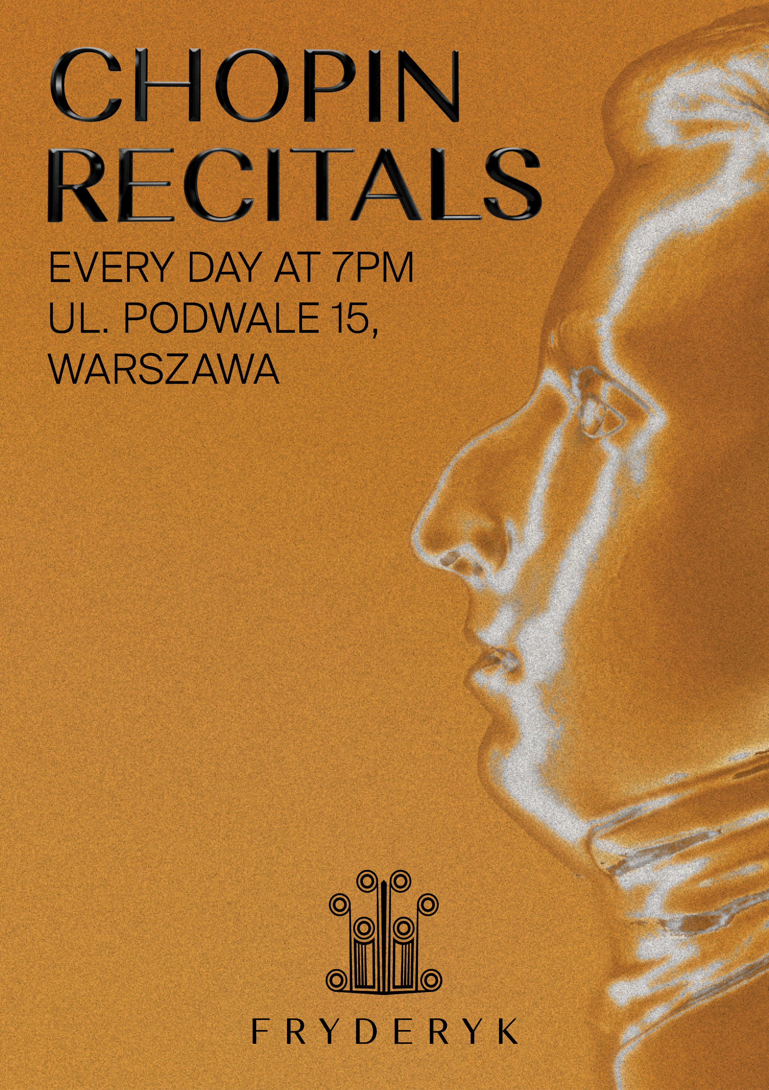 Plakat Koncert Chopinowski w najpiękniejszej Sali Koncertowej Fryderyk 230818
