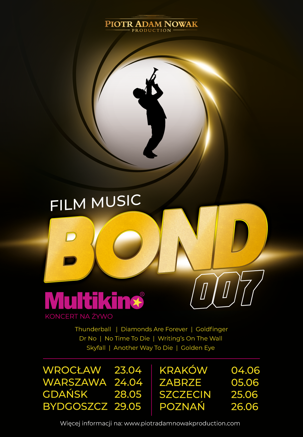 Plakat Film Music - Bond 007 46217