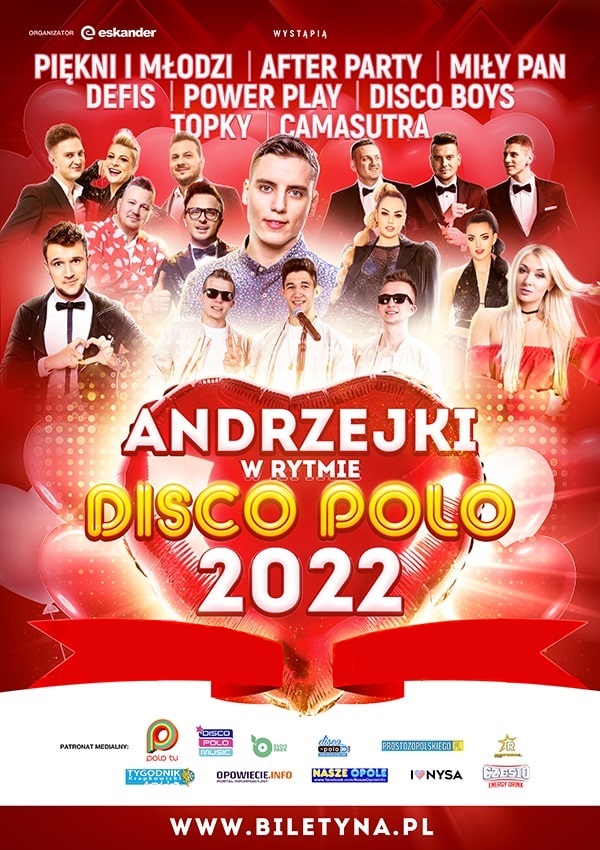 Andrzejki w rytmie Disco Polo 2022 Bilety Online, Opis, Recenzje