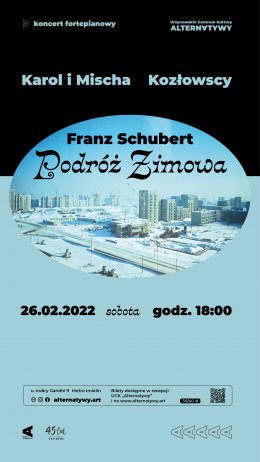 Franz Schubert – „Podróż zimowa” - koncert