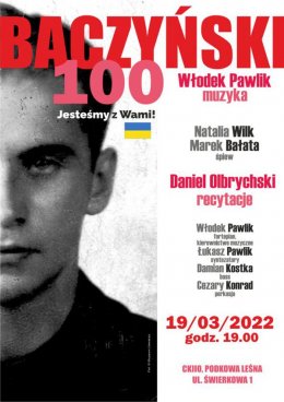 Baczyński 100 - Bilety na koncert
