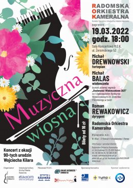 Muzyczna wiosna – koncert z okazji 90-tych urodzin Wojciecha Kilara - koncert