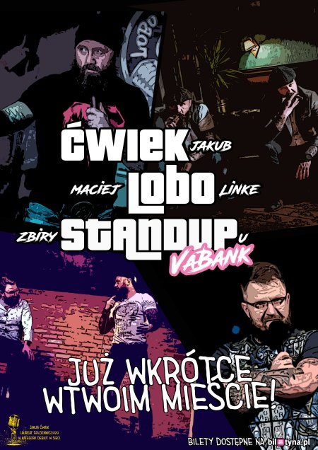 Zbiry StandUpu: Ćwiek i Lobo - &quot;VaBank&quot; - stand-up