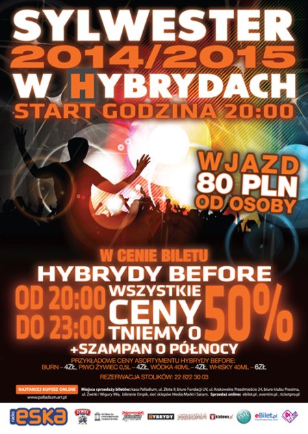 Sylwester w Hybrydach 2014/2015 - koncert