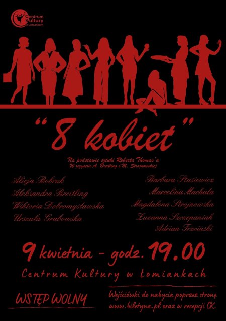 "8 kobiet" II spektakl teatralny - spektakl