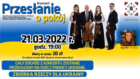 PRZESŁANIE O POKÓJ | KONCERT NOWOGARD - koncert