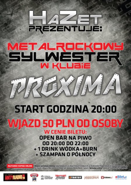 SYLWESTER W PROXIMIE 2014 - koncert