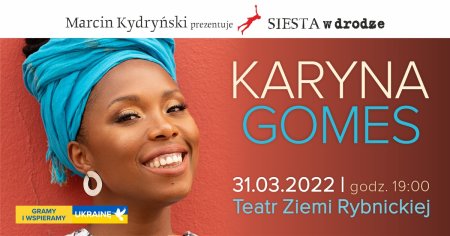 SIESTA w Drodze: Karyna Gomes - koncert