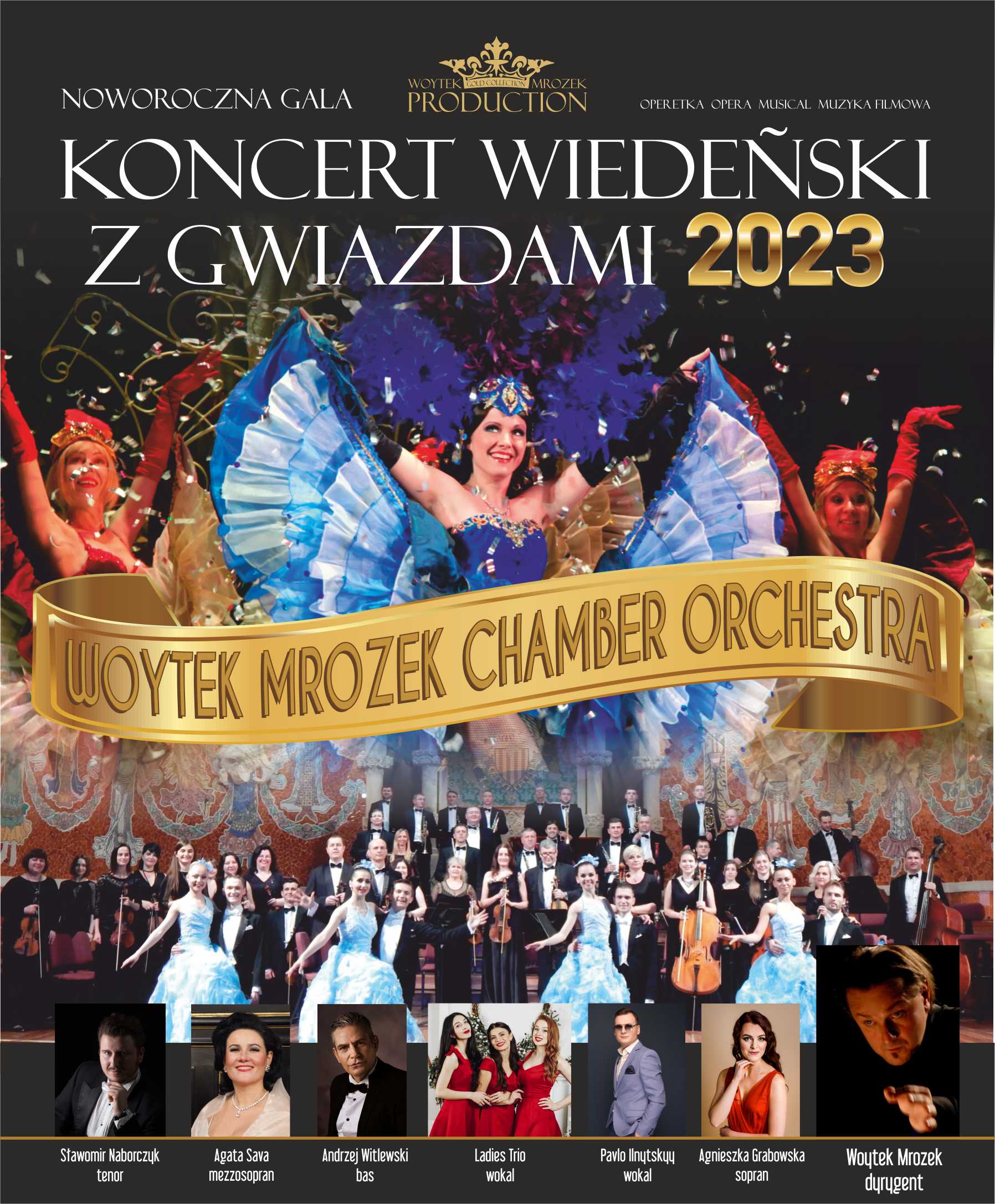Plakat Koncert Wiedeński z Gwiazdami 2023 54781