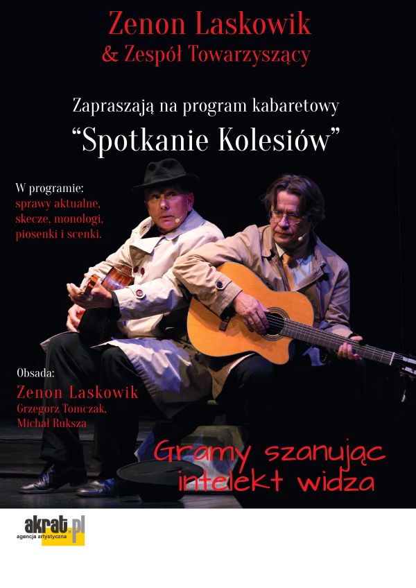 Plakat Zenon Laskowik & Zespół Towarzyszący - Spotkanie Kolesiów 127459
