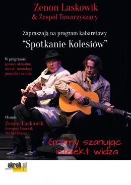 Zenon Laskowik & Zespół Towarzyszący - Spotkanie Kolesiów - Bilety na kabaret