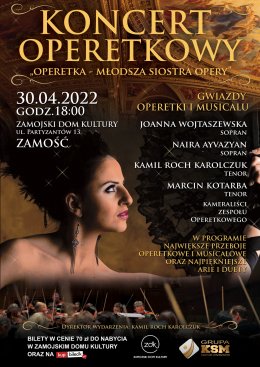 "Operetka - Młodsza Siostra Opery" - koncert