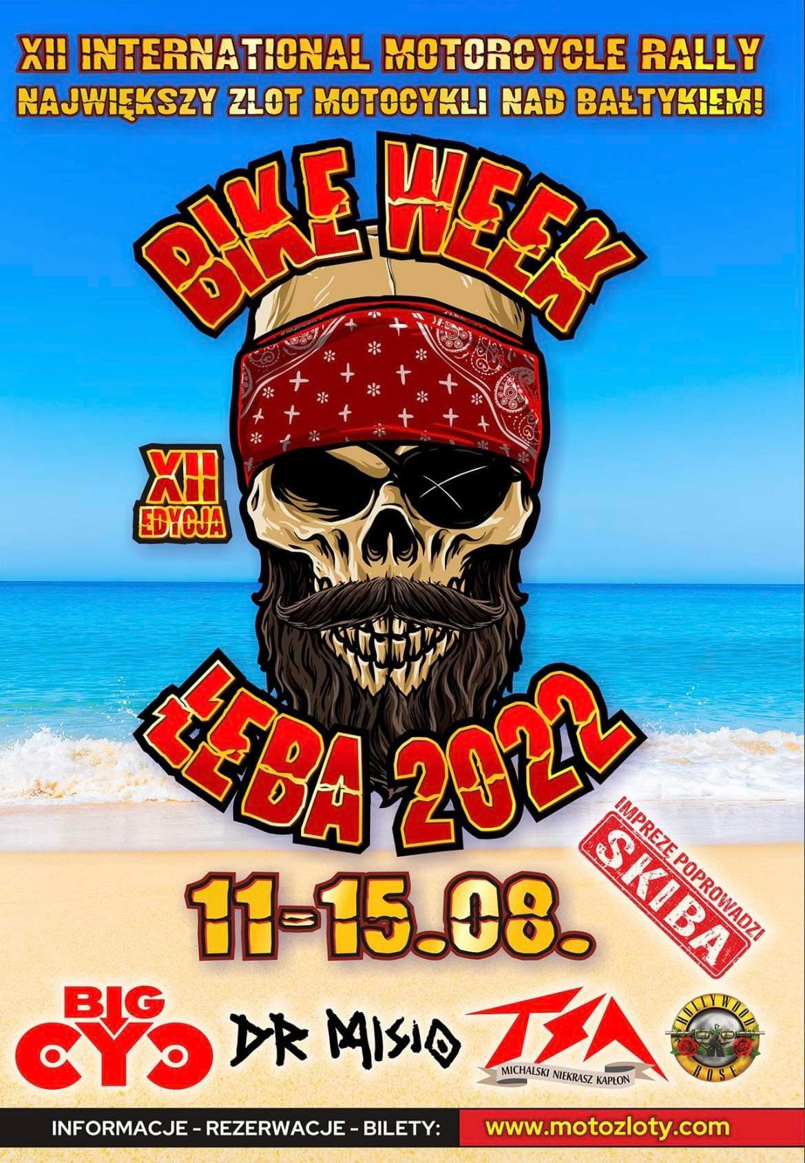 XII International Motorcycle Rally Bike Week Łeba 2022 Bilety Online