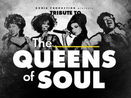Tribute To THE QUEENS OF SOUL - Największe Przeboje Amy Winehouse, Tiny Turner, Whitney Houston... - koncert