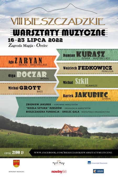 Bieszczedzkie Warsztaty Muzyczne - opłata warsztatowa - inne