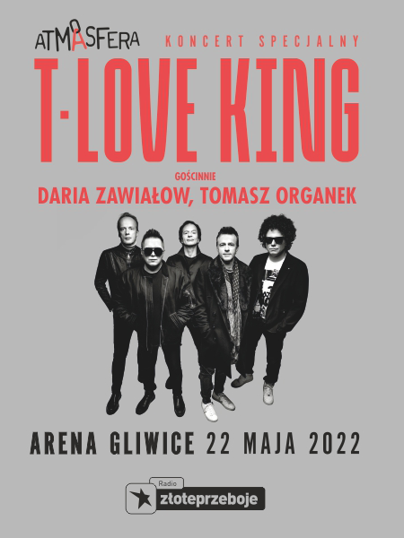 T.LOVE  Koncert "KING" gościnnie: Tomasz Organek, Daria Zawiałow - koncert