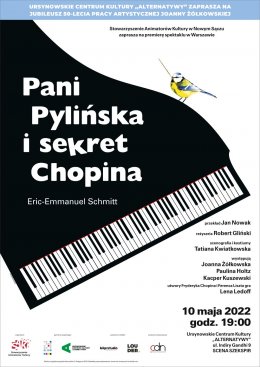 „Pani Pylińska i sekret Chopina” – premiera | Jubileusz 50-lecia pracy artystycznej Joanny Żółkowskiej - spektakl