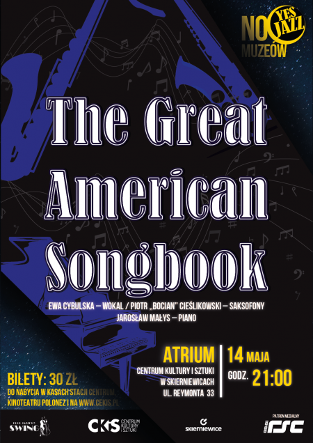 Klub jazzowy SWING – Noc Muzeów – „The Great American Songbook” - koncert