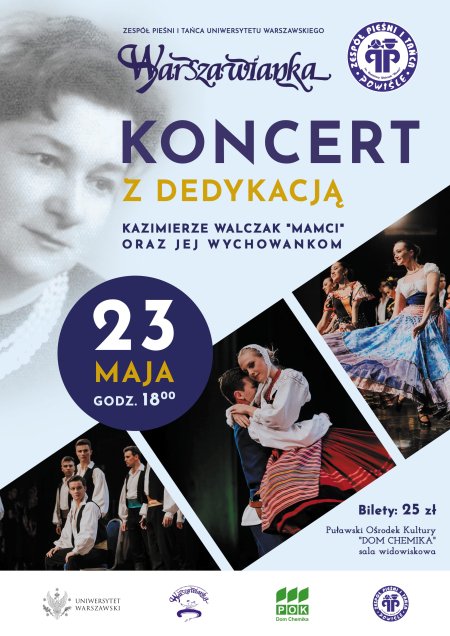Koncert ZPiT UW "Warszawianka" oraz ZPiT "Powiśle" im. Kazimiery Walczak "Mamci" - koncert