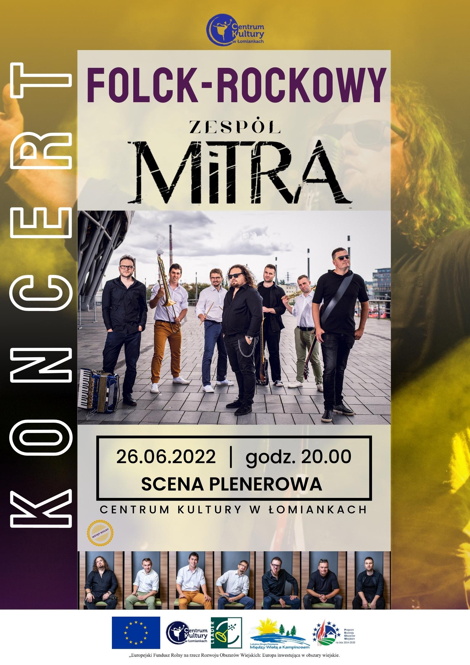 Plakat Koncert zespołu MITRA 70321