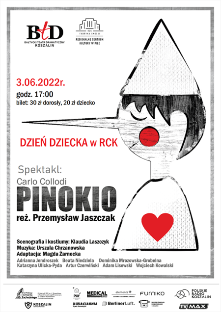 Pinokio w reż. Przemysława Jaszczaka - spektakl