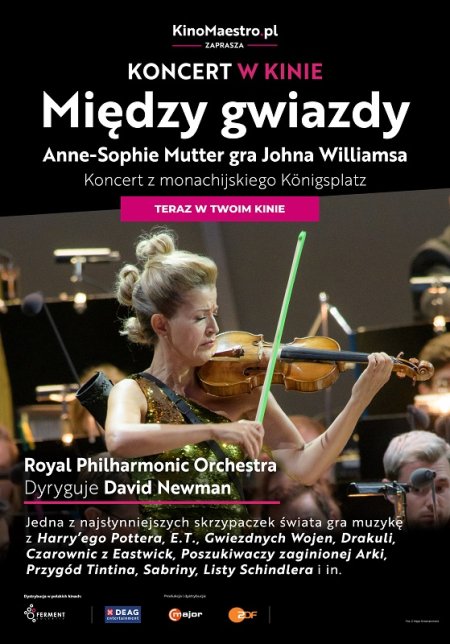 Koncert w Kinie - "Między Gwiazdy" - Anne-Sophie Mutter gra Johna Williamsa - film