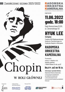 Zakończenie sezonu 2021/2022 – Chopin w roli głównej - koncert