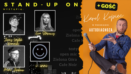 STAND-UP ON | open mic | testy + Karol Kopiec - stand-up