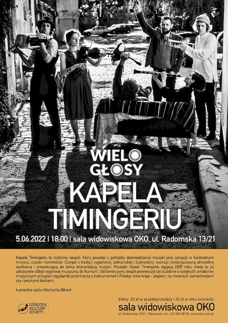 Wielogłosy: koncert Kapeli Timingeriu - koncert