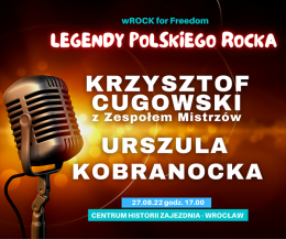 wROCK for Freedom - Legendy polskiego rocka - koncert