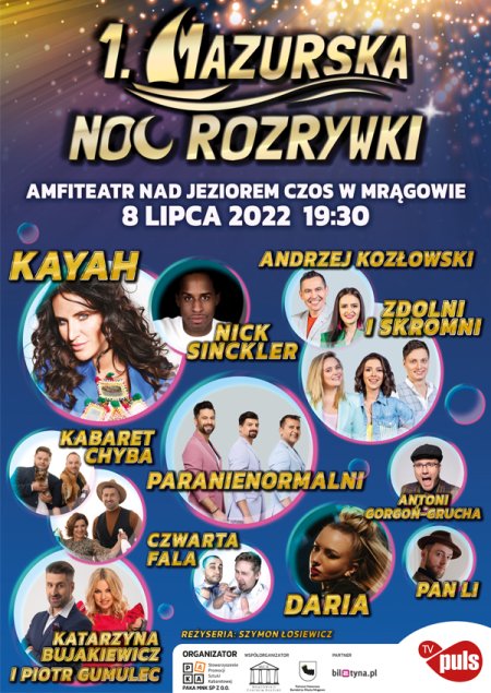 1. Mazurska Noc Rozrywki - kabaret