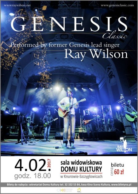 Genesis Classic Performed by former Genesis lead Singer Ray Wilson - koncert