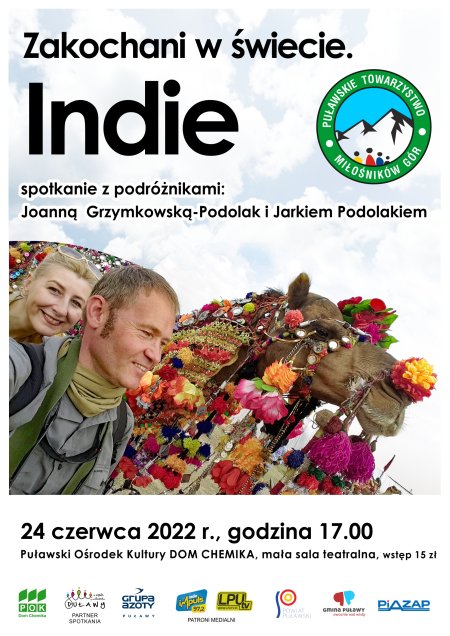 Zakochani w świecie Indii - Joanna Grzymkowska- Podolak i Jarek Podolak - inne