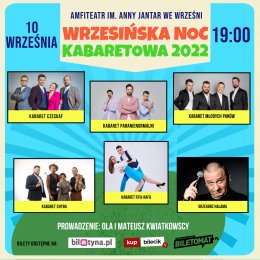 Wrzesińska Noc Kabaretowa 2022 - kabaret