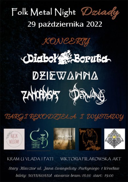 Folk Metal Night - Noc Kupały - koncert