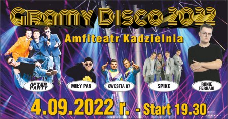 Gramy DISCO - Kadzielnia 2022 - koncert